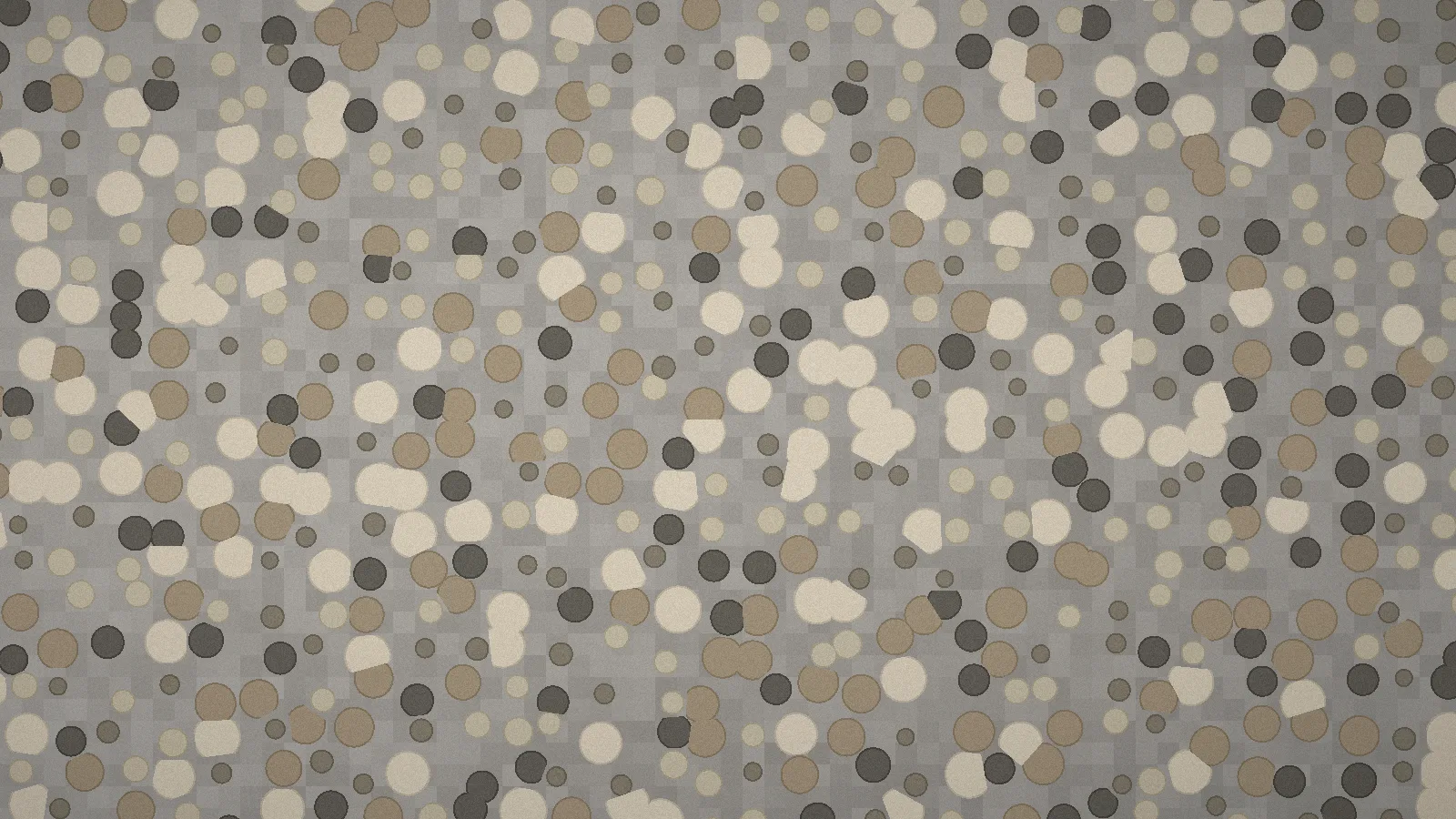 Exposed aggregate concrete walkway showing small stone texture.